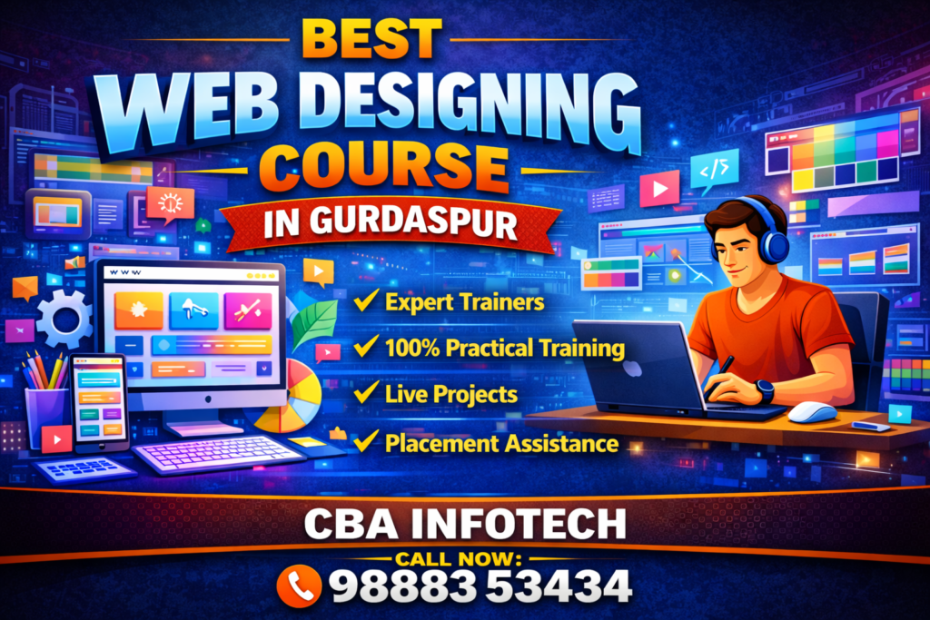 Best Web Designing Course In Gurdaspur