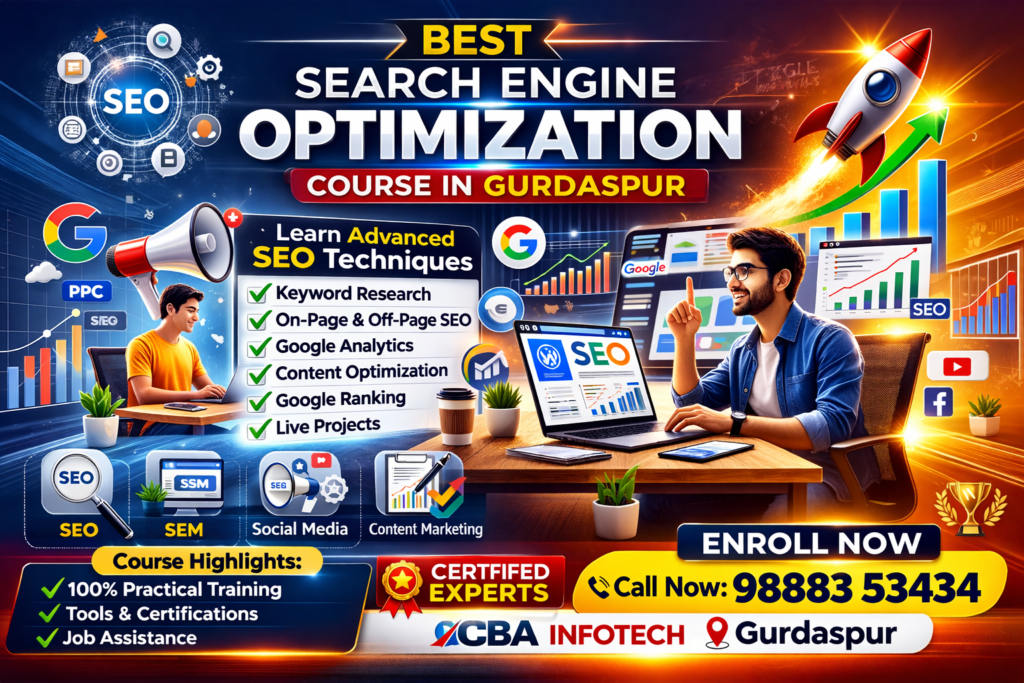 Search Engine Optimization Course in Gurdaspur