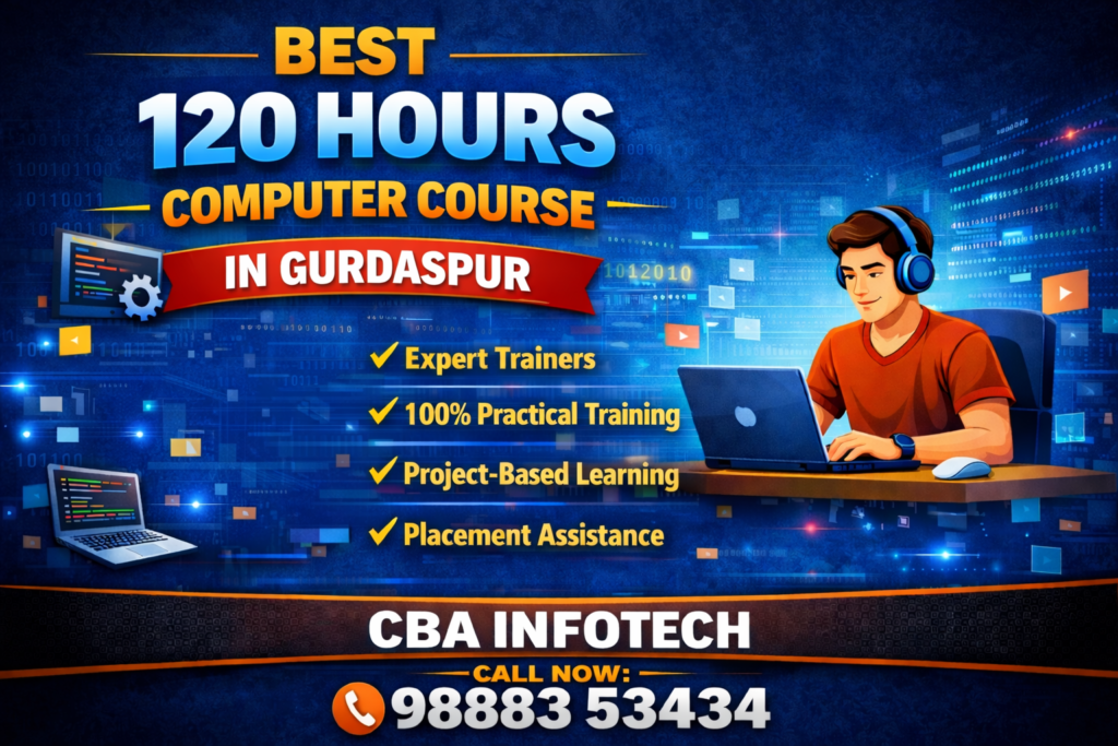 Best 120 Hours Course In Gurdaspur .