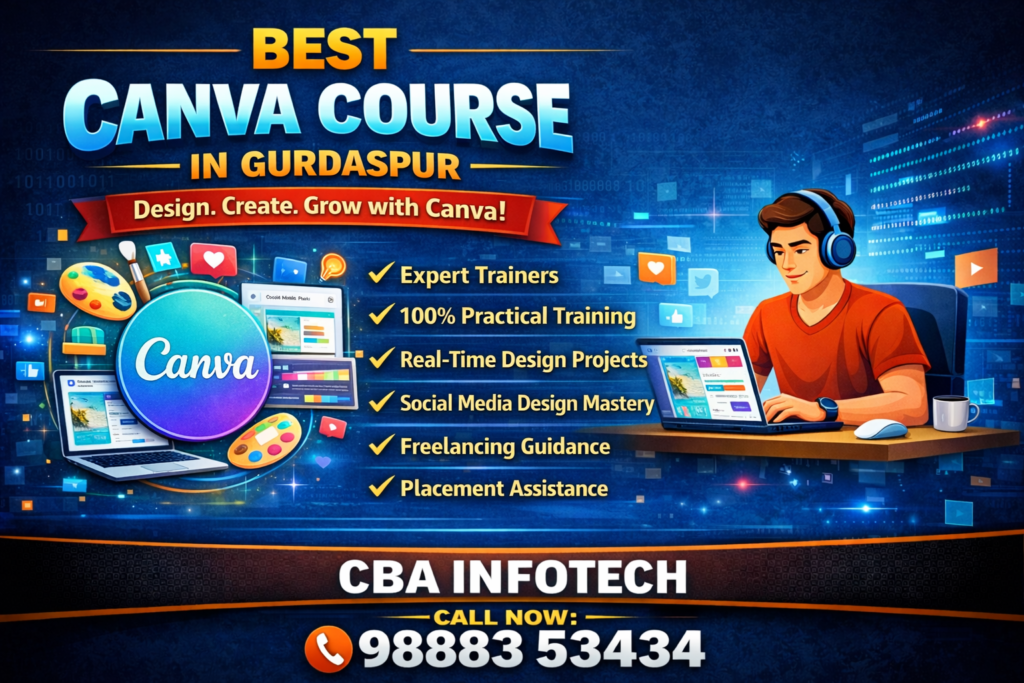 Best Canva Course In Gurdaspur
