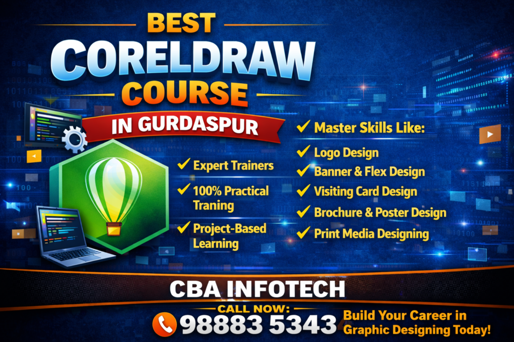 Best CorelDRAW Training in Gurdaspur
