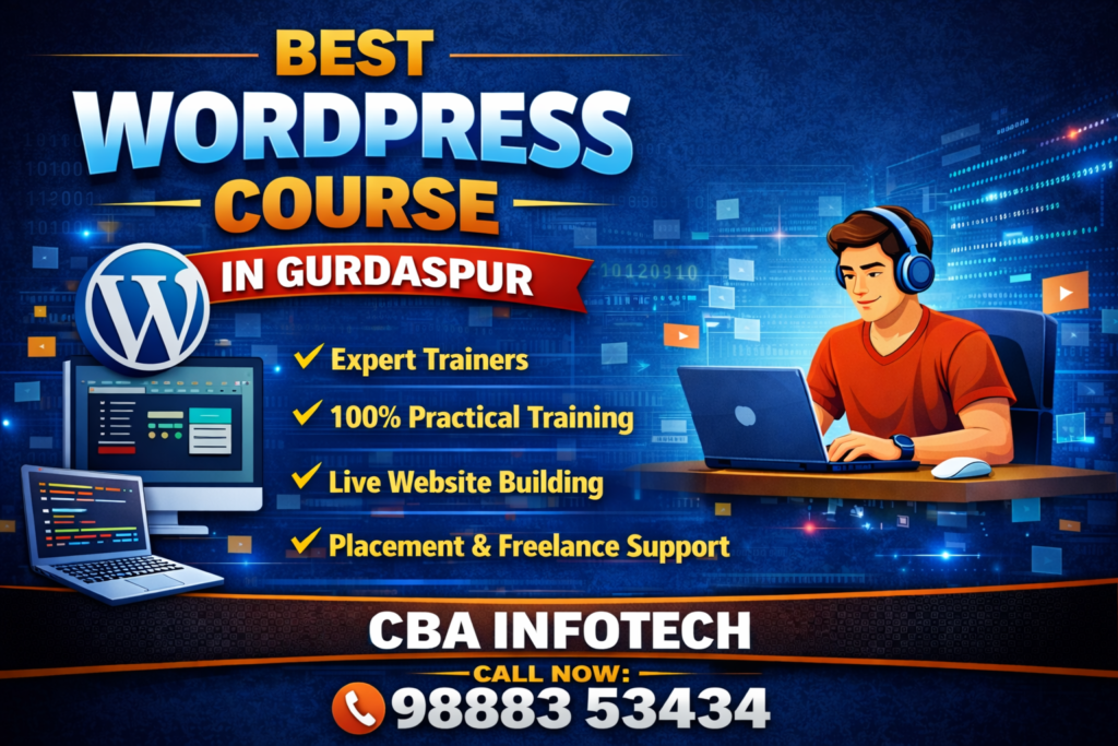 Best WordPress Course In Gurdaspur